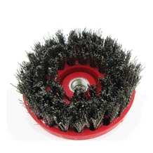 Round Steel Wire Brush for Grinding Stone
