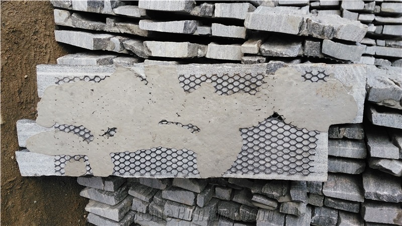 Cement Concrete Back Stacked Stone Veneer Cladding