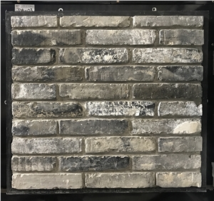 Grey Clay Reclaimed Thin Brick Veneer Siding