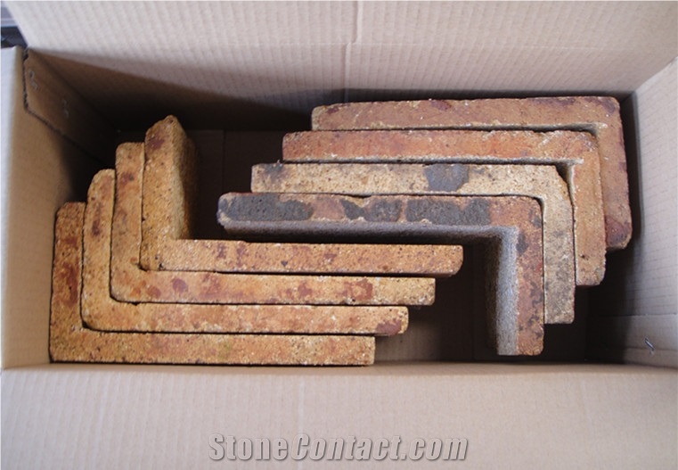 Reclaimed Thin Fireplace Antique Brick Veneer