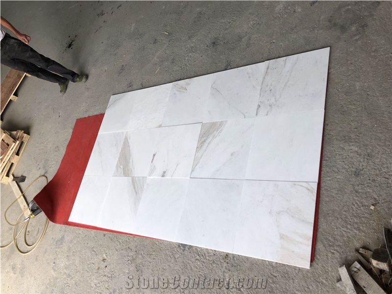 Glorious White Marble,Cremo Delicato Tile Floor