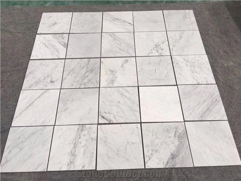 Bahamas Bianco Carrara White Marble Slabs Tiles