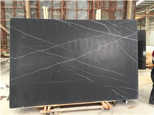 Cheap Black Marquina Nero Marble Steps Staircase