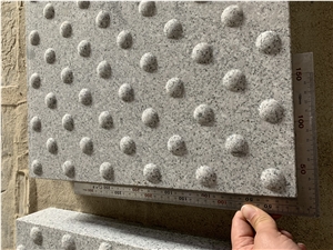 New G603 Sesame White Granite Paver Tactile