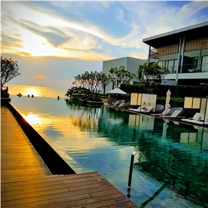 Bali Green Sukabumi Stone for Swimming Pool Tiles