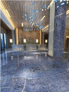 Blue Granite Hotel Floor Stone New Azul Bahia