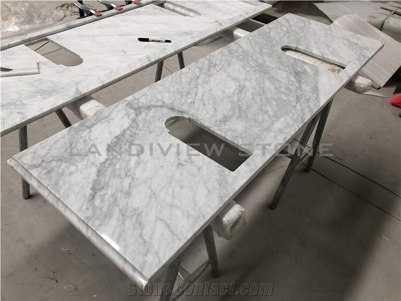 Carrara Vanity Tops, Carrara Countertops