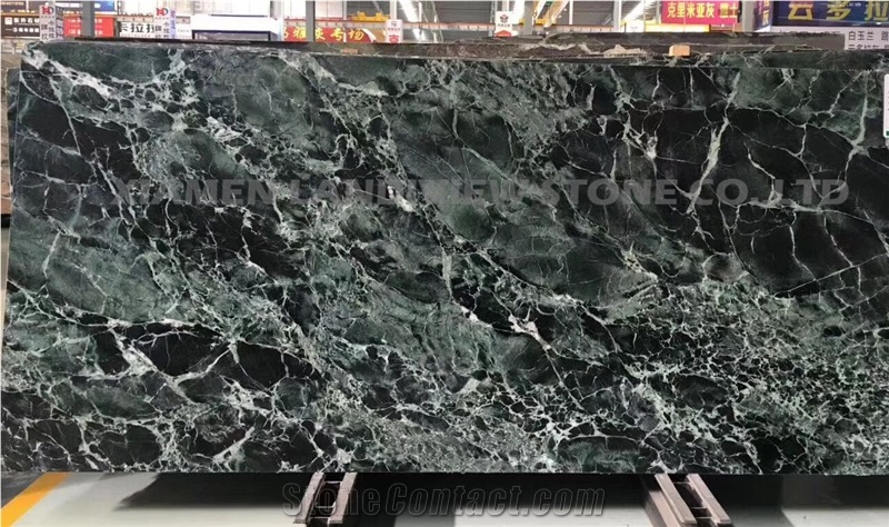 Dark Green Marble Wall Stone
