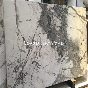 Invisible Grey Marble Melitta Ice Marble Tile Slab