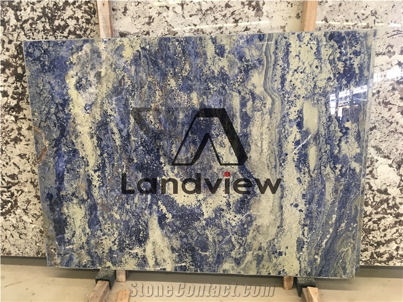 Pinterest Lapis Blue Sodalite Granite Slab