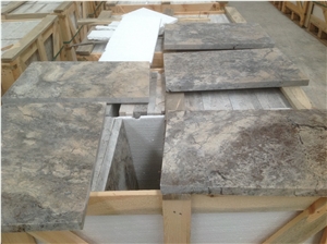 Silver Travertine Tiles