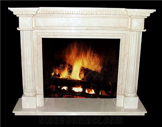 Marble Fireplace Natural Stone Hand Carved