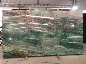 Royal Green Marble Niagara Brazil Quartzite Slabs