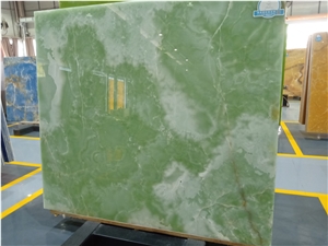 Iran Light Green Jade Onyx Wall Panels Tiles
