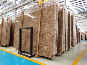 Light Crystal Emprador Marble Interior Floor Tiles