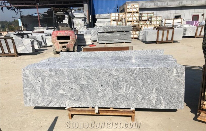 Shanshui White Granite,Wavy White Countertop
