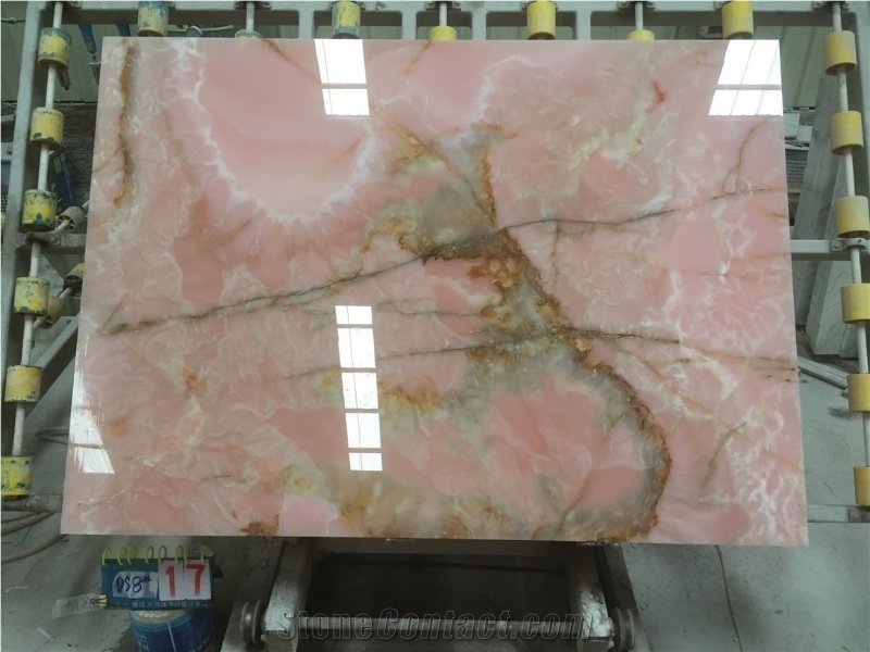 Dyed Pink Onyx