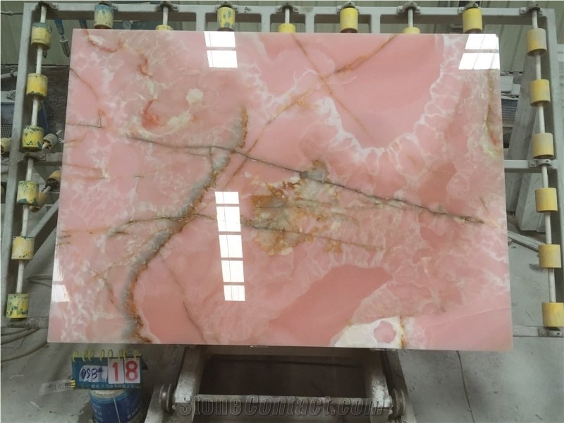 Dyed Pink Onyx
