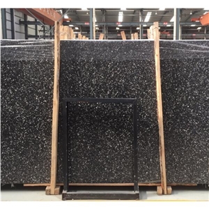 Black Artificial Terrazzo Tiles for Floor and Wall