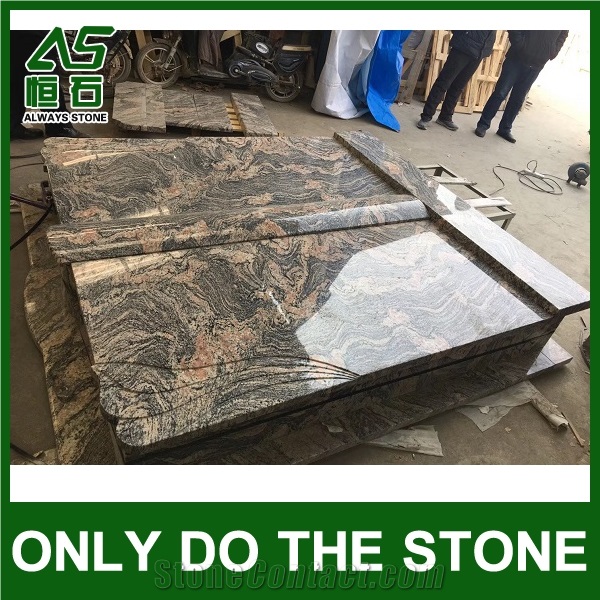 China Juparana Tombstone & Gravestone from Factory