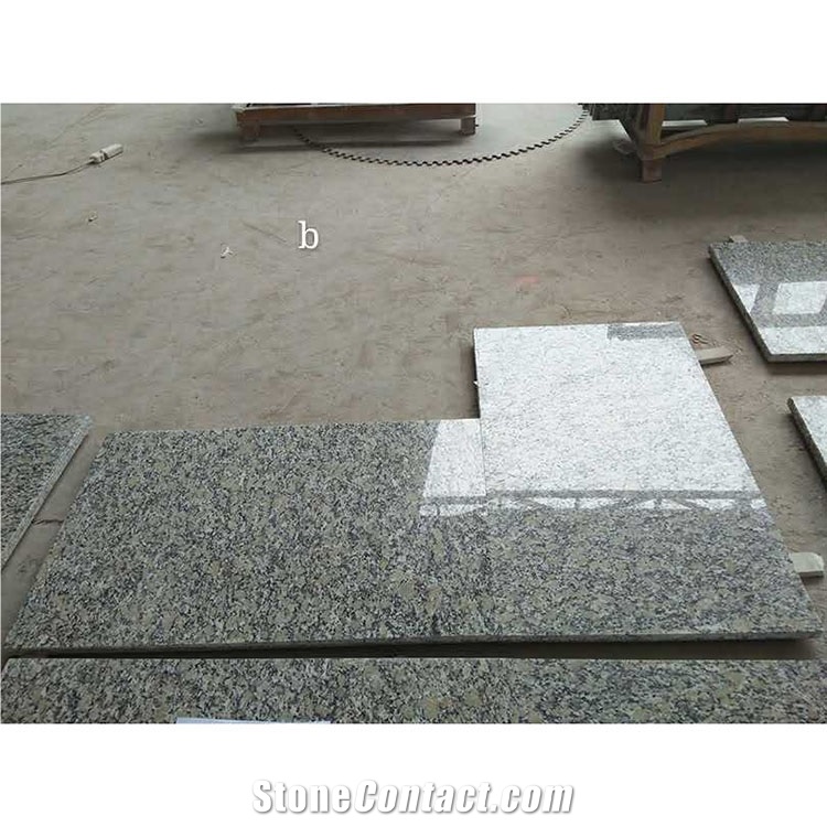 Custom Grey Granite Kitchen Countertop