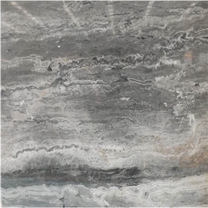 Polished Silver Waves Marble Slabs