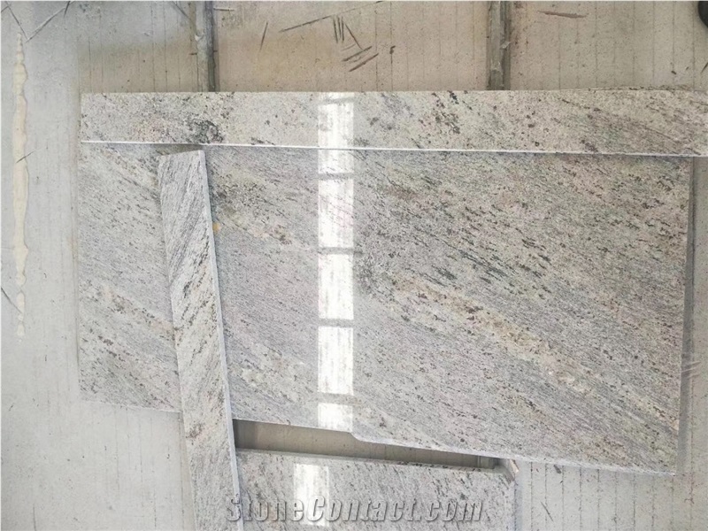 Old Quarry India Kashmir White Granite Countertops