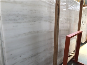 Straight White Ice Jade for Wall Installation