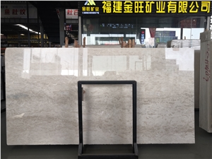 Malaysia Natural Marble Beige Silver Slabs