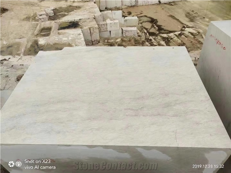 Malaysia Natural Marble Beige Silver Slabs