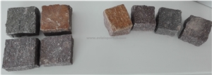 Porphyry Setts Cubes, Cobblestone, Porfido Pavers