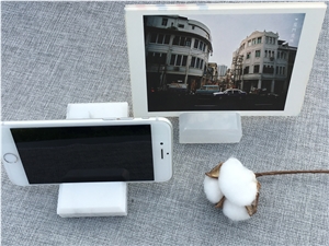 Marble for Handicraft Use in Card Phone Stand