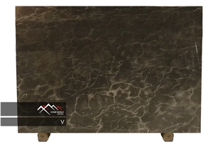 Pietra Brown Marble Slab, Tile