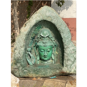 Hand Carved Garden Decorative Buddha Statue