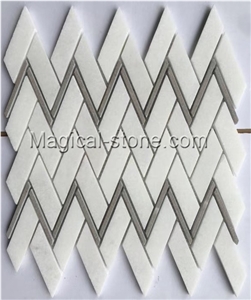 Herringbone Mosaic/Marble Mosaic