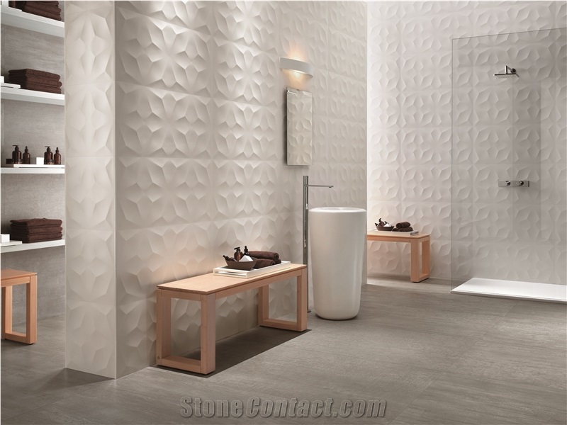 Ceramic 3d Wall Design-Range Of Relief Surfaces