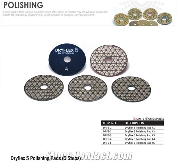 Dryflex 5 Polishing Pads(5 Steps)