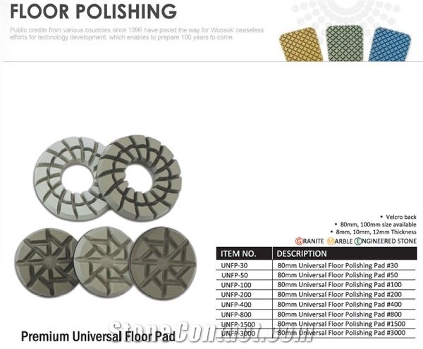 Premium Universal Floor Polishing Pads
