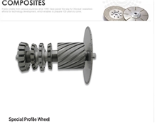 Special Profil Wheel for Composite Stones
