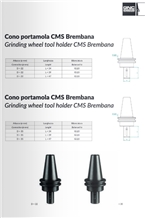 Cnc Grinding Wheel Tool Holder-Cms Brembana