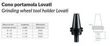 Cnc Machine Grinding Wheel Tool Holder Lovati