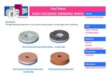 Edge Polishing Grinding Wheel for Edge Polishing Machines