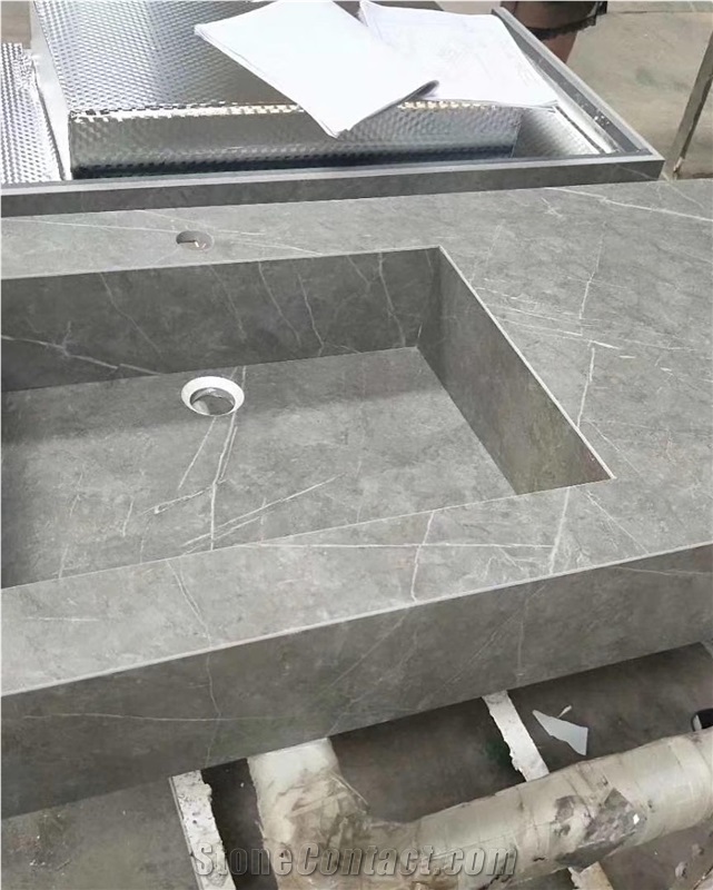 Kitchen Worktop Sintered Stone Enginered Adhesive