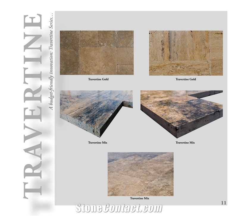 Travertine Tiles and Slabs