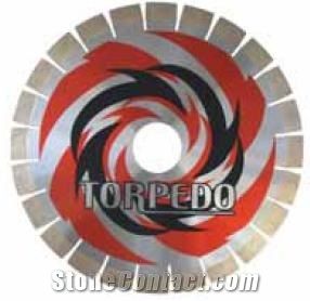 Torpedo Engineered Stone Blades/Silver Brazed/Wet