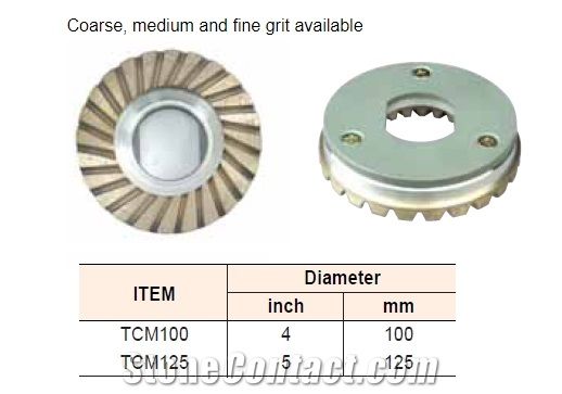 Turbo Cup for Magnet Wet Grinding Wheel