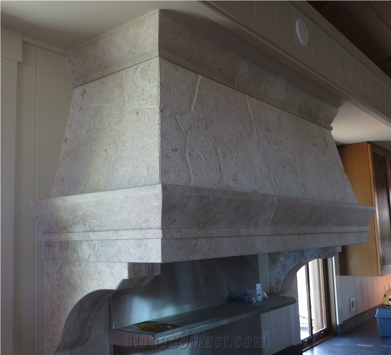 Coral Stone Kitchen Hood