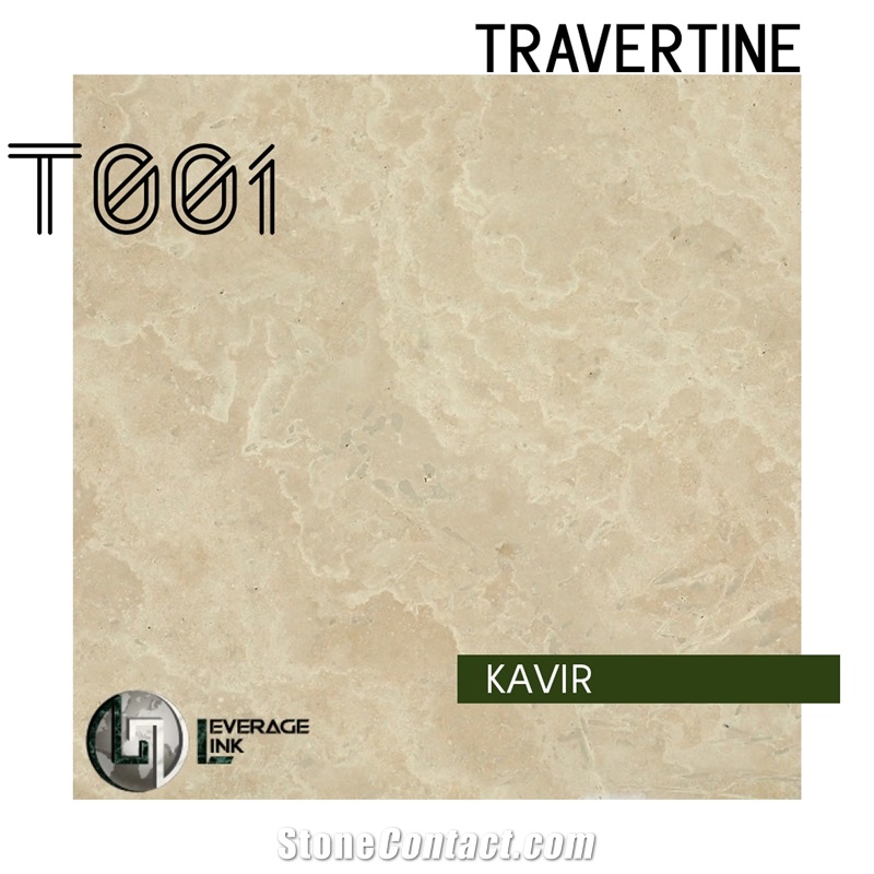 Kavir T001 Mahallat Beige Travertine Tiles