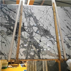 Invisible Blue Marble Big Slabs with Grey Veins