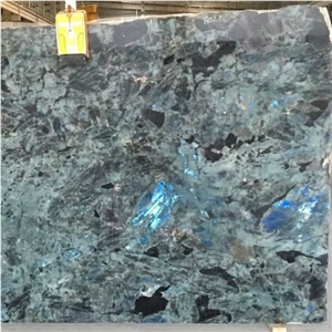 Lemurian Blue Granite Blue Star Slab